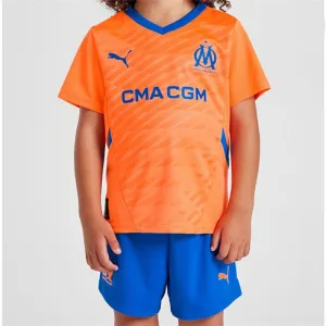 Troisième maillot pour enfants d'Olympique de Marseille en 2024/25 - Orange