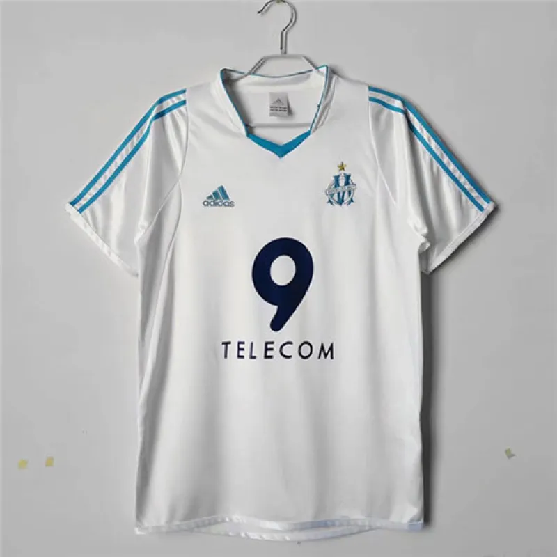 Marseille Mayotte Retro Trikot 2003/04 Heimspiel - Weiß