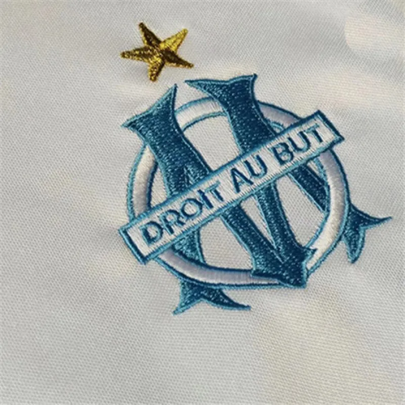 Marseille Mayotte Retro Trikot 2003/04 Heimspiel - Weiß