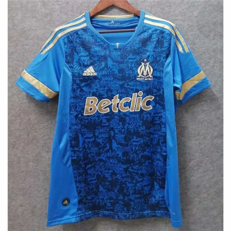 Marseille Retro Jersey 2011/12 Away - Blue