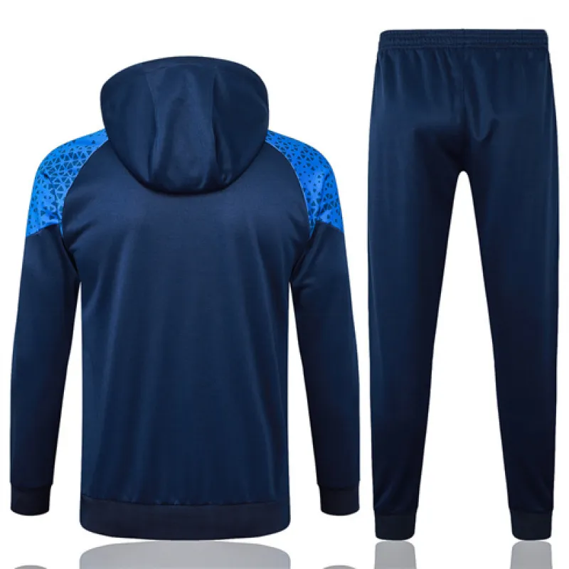 Marseille Hooded Tracksuit 2024/25 - Blue