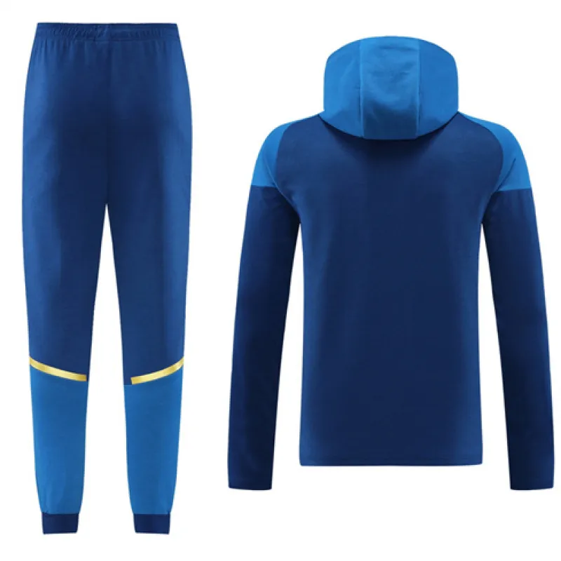 Veste de sport à capuche de Marseille 2024/25 - Bleu