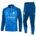 Olympique de Marseille children's tracksuit for 2024/25 - Blue