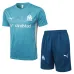 Maglia di allenamento + pantaloncini di Olympique de Marseille per 2024/25 - Blu