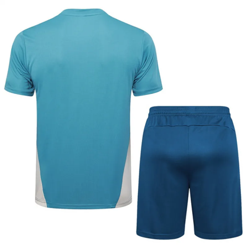 Maglia di allenamento + pantaloncini di Olympique de Marseille per 2024/25 - Blu
