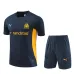 Olympique de Marseille training jersey + shorts for 2024/25 - Blue