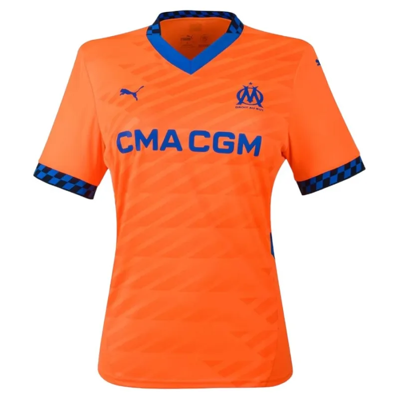 Marseille Womens' 2024/25 Third Jersey - Orange