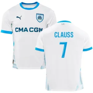Maglia di casa 2024/25 di Clauss Marsiglia - Bianco