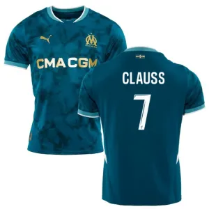 Maglia fuori casa 2024/25 di Clauss Marsiglia - Blu