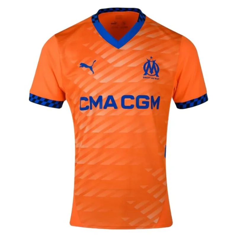 Greenwood Marseille 2024/25 Third Jersey - Orange