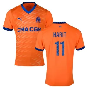 Troisième maillot 2024/25 de HARIT Marseille - Orange
