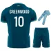 Set de camiseta para niños de fuera de casa 2024/25 de GREENWOOD Marsella - Azul​