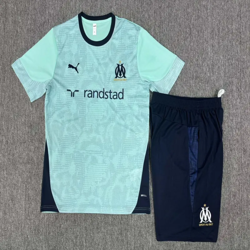 Marseille 2025/26 Ensemble Entraînement Enfan bleu