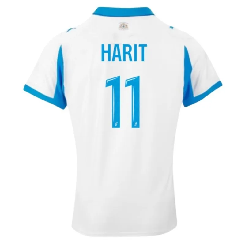 Marseille HARIT Kids' Jersey Set 2025/26 Home - White