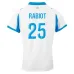 Ensemble de maillot enfant de RABIOT à l'Olympique de Marseille 2025/26 domicile - Blanc
