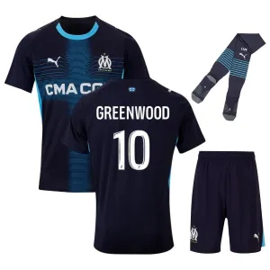 Kit Bambino Marsiglia GREENWOOD Trasferta 2025/26
