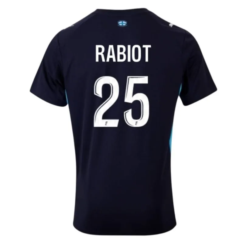 Marseille RABIOT Kids' Jersey Set 2025/26 Away - Blue