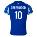 Marseille GREENWOOD 2025/26 Third Kids’ Kit - Blue