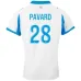 Marseille PAVARD 2025/26 Heim Kindertrikot - Weiß