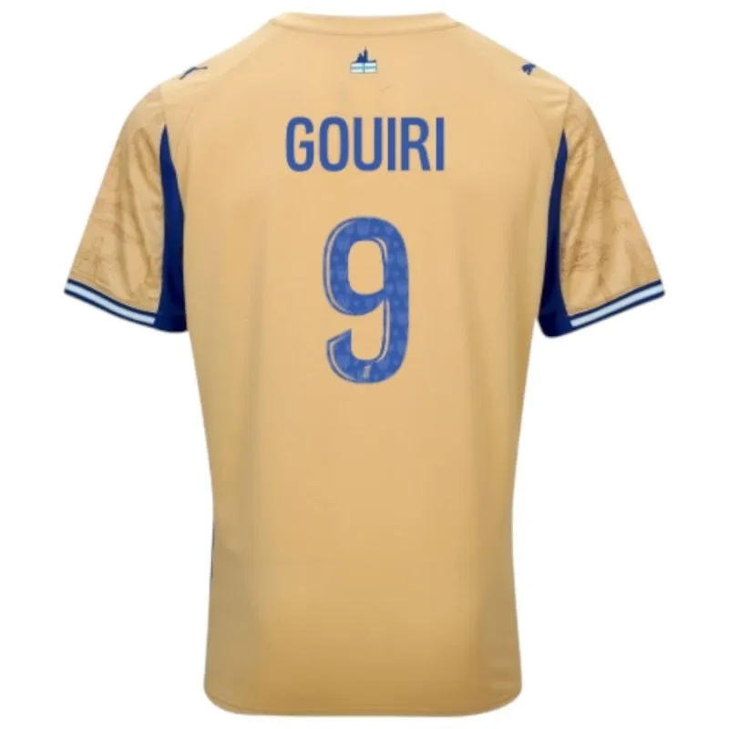 Marseille GOUIRI 2025/26 Kids Fourth Kit Set - Beige