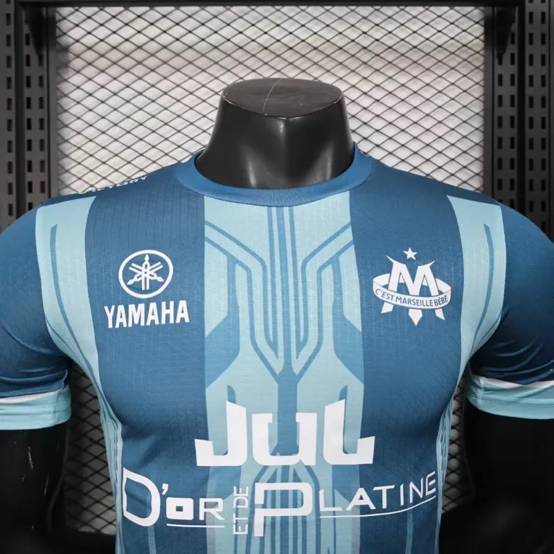 Olympique de Marseille Maillot de Joueur Édition Spéciale 2025/26 - Cyan