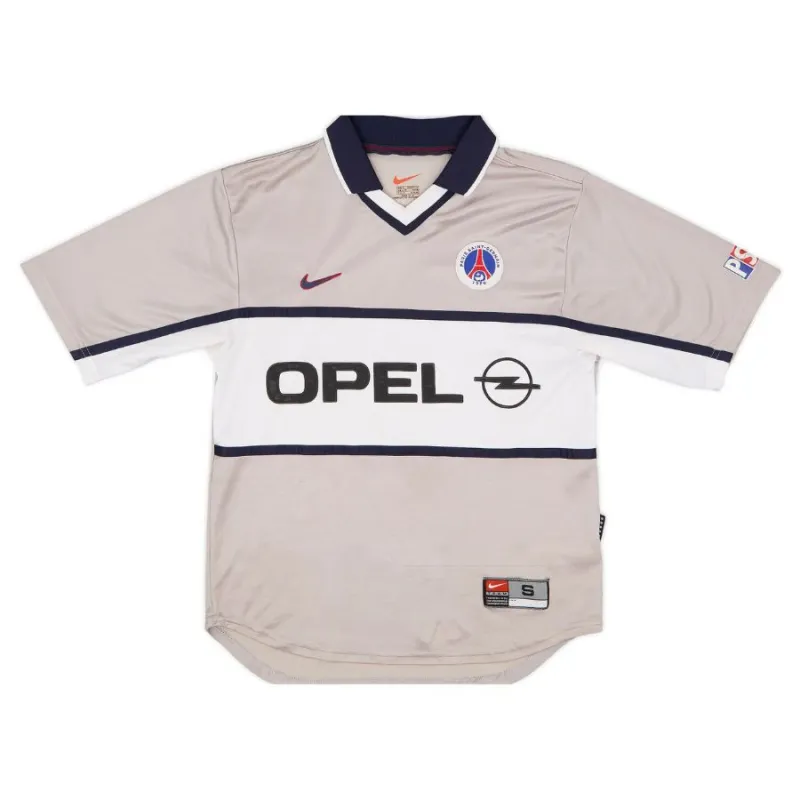 Paris Saint-Germain 1999/2000 Retro Away Jersey - Gray