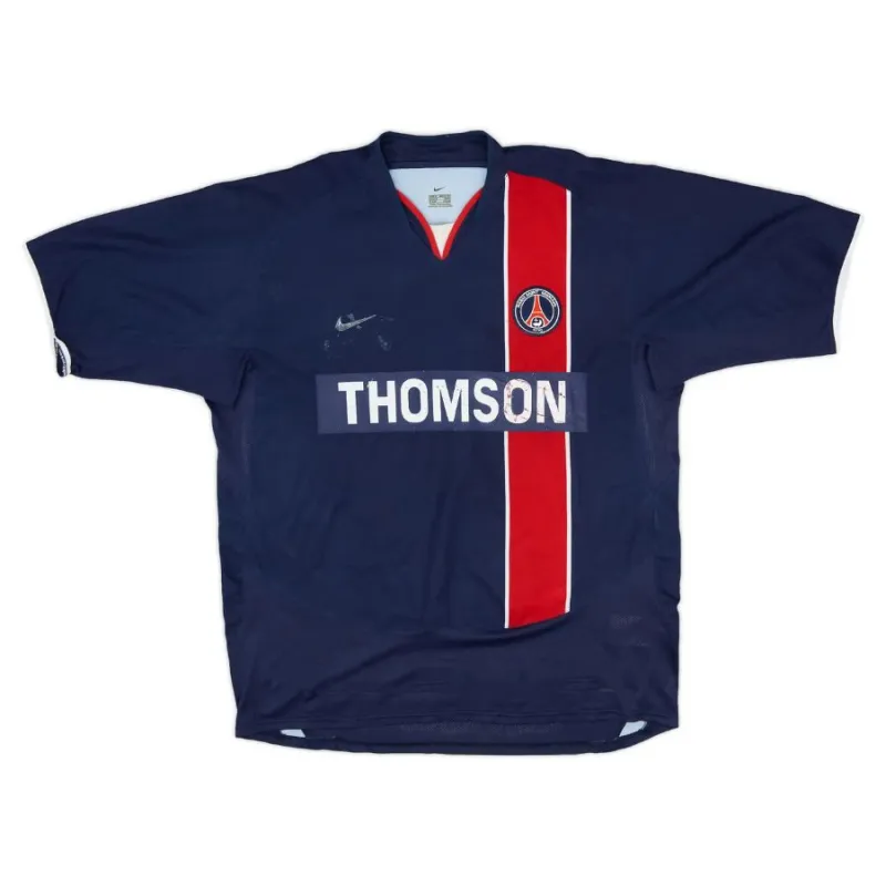 Paris Saint-Germain 2002/03 Retro Home Jersey - Blue/Red
