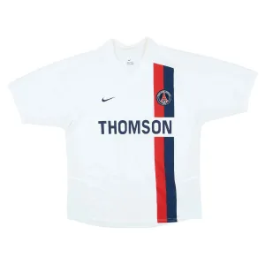 Paris Saint-Germain 2002/03 Retro Away Jersey - White