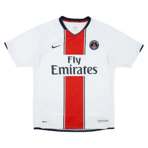 Paris Saint-Germain 2007/08 Retro Away Jersey - White