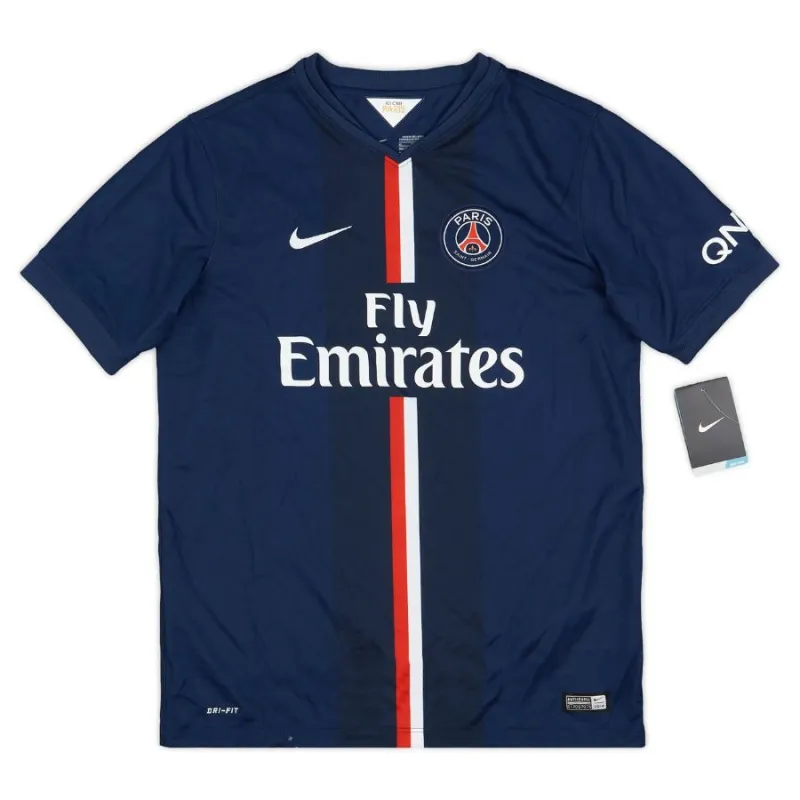 Paris Saint-Germain 2014/15 Retro Home Jersey - Blue