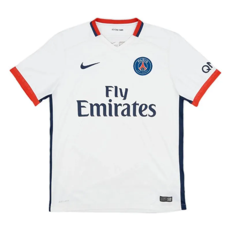 Paris Saint-Germain 2015/16 Retro Away Jersey - White