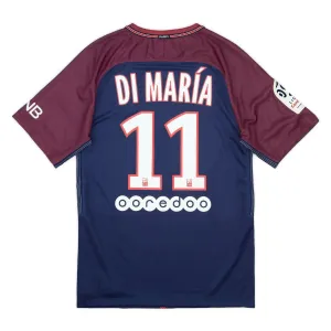 Paris Saint-Germain DI MARIA 2017/18 Retro Home Jersey - Blue
