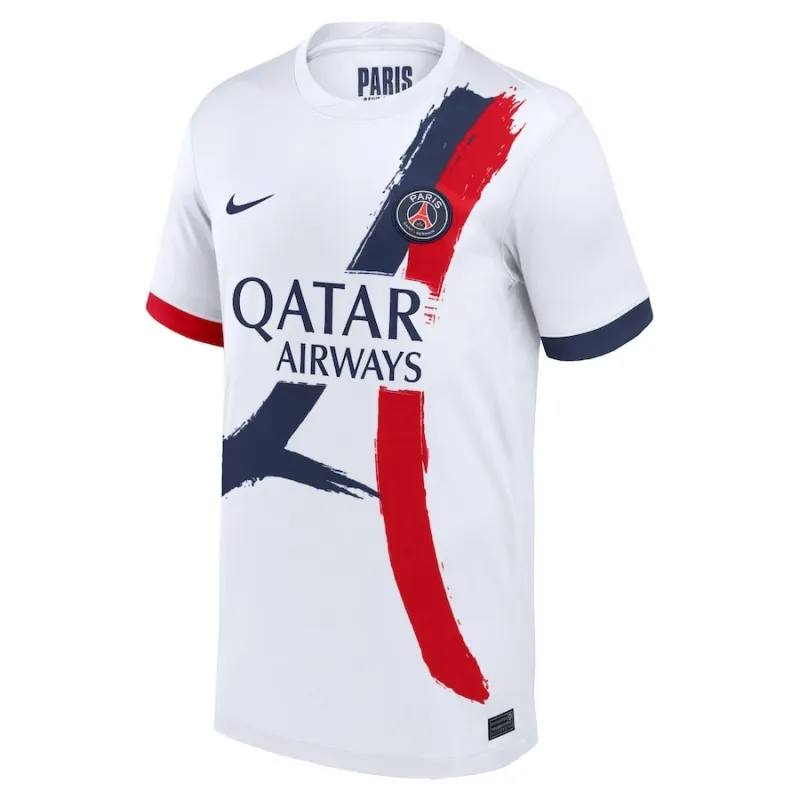 Paris Saint - Germain Kids' 2024/25 Away Jersey - White