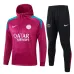 Abbigliamento sportivo con felpa a cappuccio di Paris Saint - Germain 2024/25 - Rosso