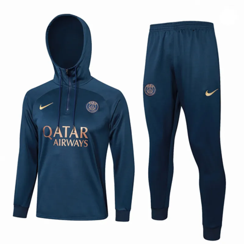 Ropa deportiva con capucha de Paris Saint - Germain 2024/25 - Azul