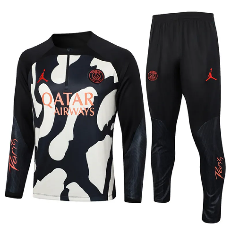 Paris Saint-Germain children's sportswear 2024/25 - Black