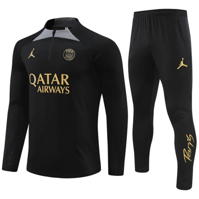 Paris Saint-Germain children's sportswear 2024/25 - Black