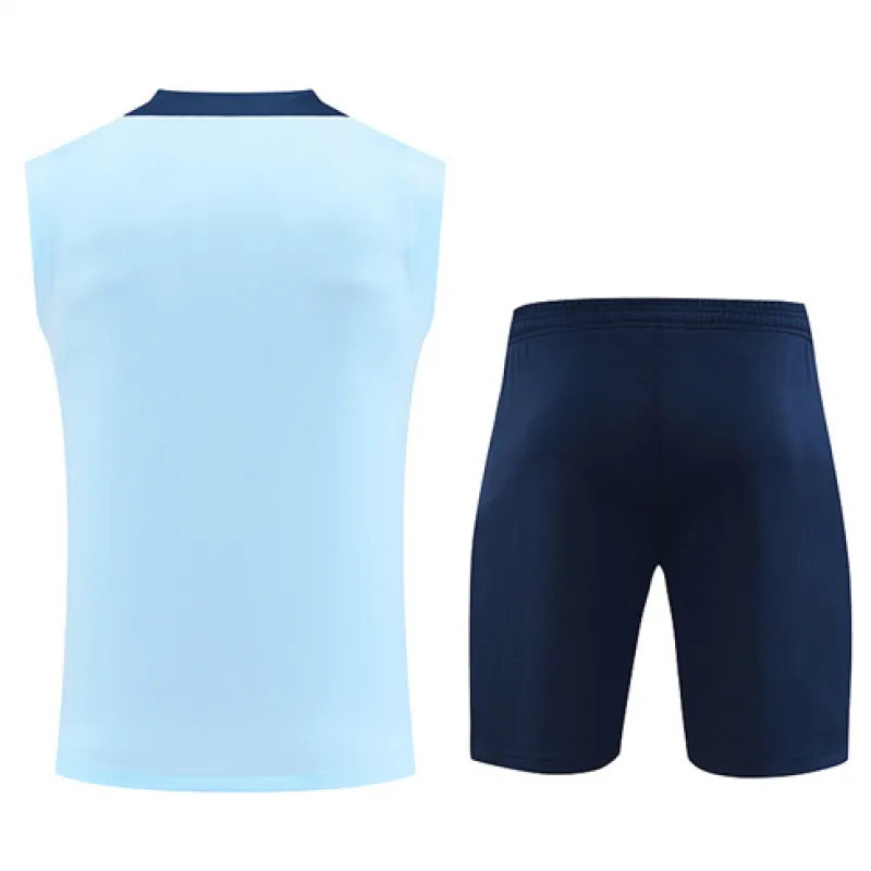 Paris Saint-Germain shorts and vest set 2024/25 - Blue