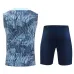 Paris Saint-Germain shorts and vest set 2024/25 - Blue