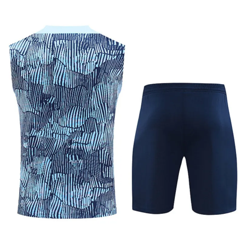 Paris Saint-Germain shorts and vest set 2024/25 - Blue
