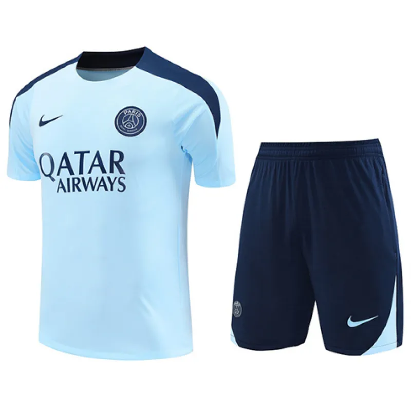 Paris Saint-Germain training jersey + shorts 2024/25 - Blue