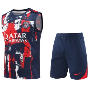 Paris Saint-Germain shorts and vest set 2024/25 - Blue