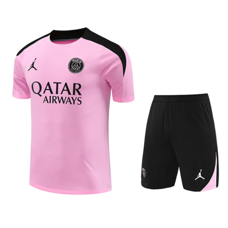 Paris Saint-Germain training jersey + shorts 2024/25 - Pink