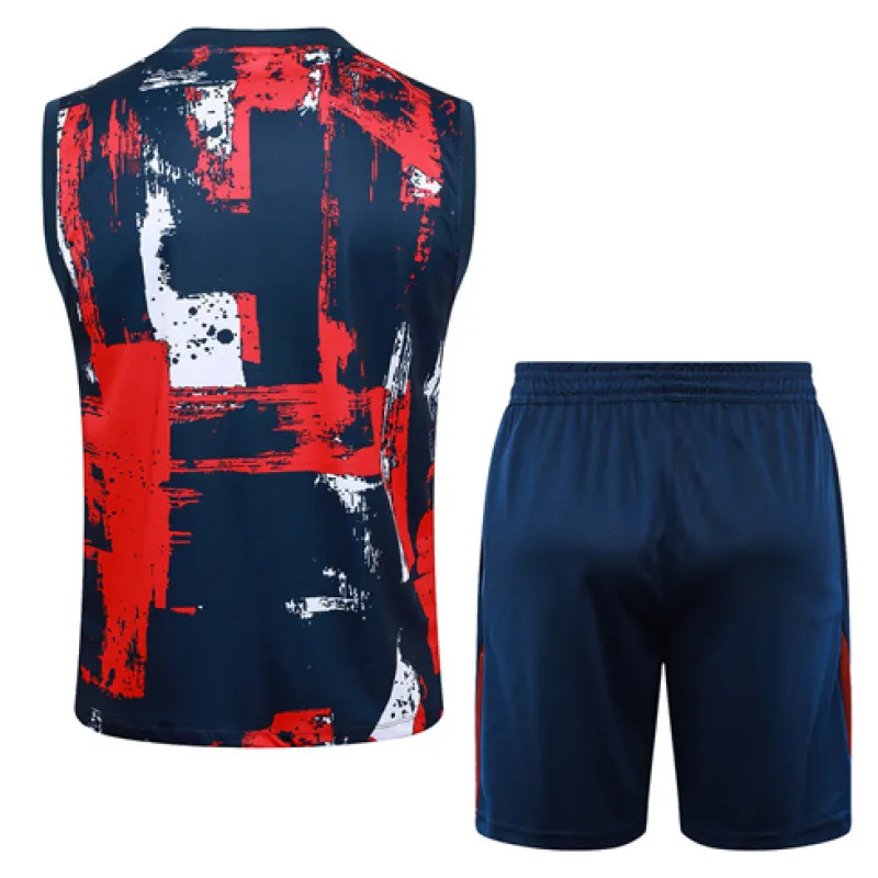 Paris Saint-Germain shorts and vest set 2024/25 - Blue