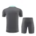 Paris Saint-Germain children's training jersey + shorts 2024/25 - Grey