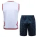Paris Saint-Germain Shorts- und Weste-Set 2024/25 - Weiß