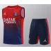 Paris Saint-Germain shorts and vest set 2024/25 - Red