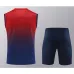 Paris Saint-Germain shorts and vest set 2024/25 - Red