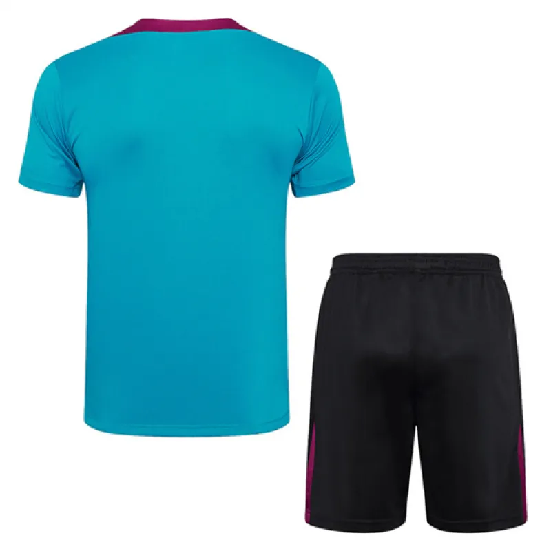 Paris Saint-Germain training jersey + shorts 2024/25 - Blue