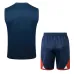 Paris Saint-Germain Shorts- und Weste-Set 2024/25 - Blau